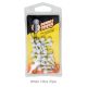 Double Cross Jig Head-White 1/8oz 25pk