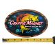 Crappie Magnet Rock Sticker-Small